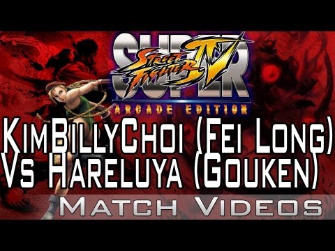 KimBillyChoi (Fei Long) Vs Hareluya (Gouken) SSF4 AE 2012 Match Video HD Super Street Fighter 4