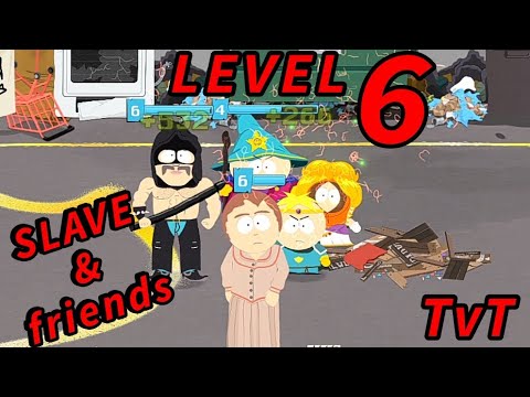 Level 6 SLAVE and friends in Team Wars | South Park Phone Destroyer