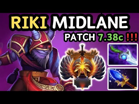 🔥 20 KILLS IMMORTAL Riki Midlane Gameplay Patch 7.38c 🔥 Riki Midlane Perspective - Dota 2