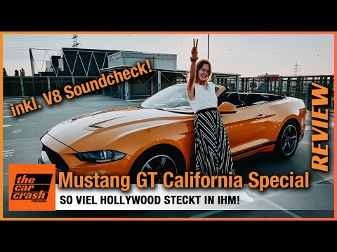 Ford Mustang GT California Special (2022) Mehr V8 und Cabrio geht nicht! Fahrbericht | Review | Test