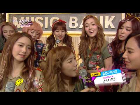 130104 KBS2 Music Bank SNSD Waiting Room 1080i HDTV Mpeg2 AC3 J