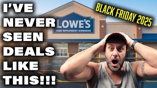 OMG! LOWES Black Friday Deals Like You NEVER SEEN THEM BEFORE!