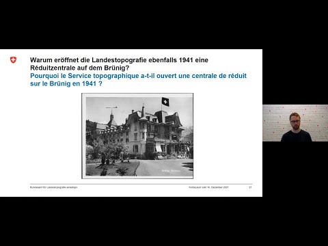 Kolloquium/Colloque 10.12.2021: Haus der Karten - Die Landestopografie baut in der Krise