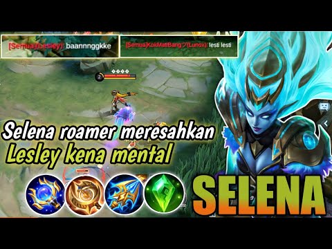 BUILD SELENA ROAM TERSAKIT | GAMEPLAY SELENA | MOBILE LEGENDS
