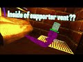 Inside Of The Supporter Vent In Monkeys Running