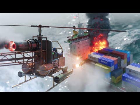 We used the new Attack Heli and couldnt be killed  - Rust