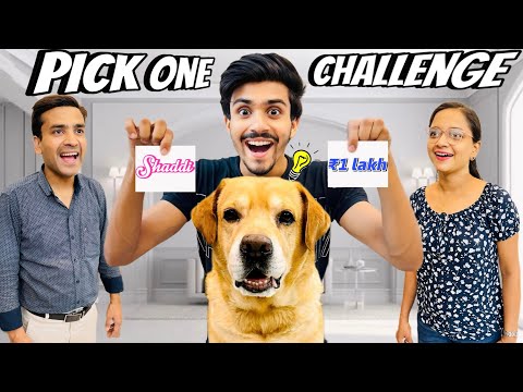 PICK ONE CHALLENGE | Kya Leo Ki Hogi Shaddi? | Anant Rastogi