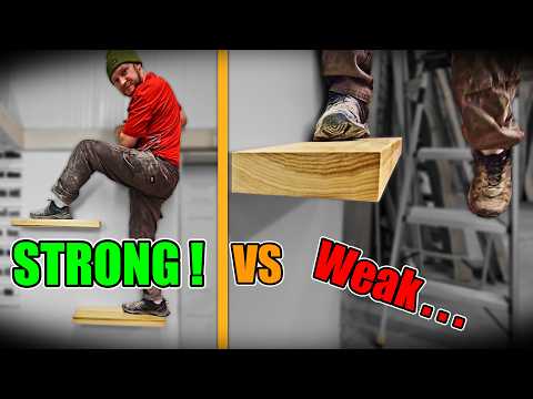 Floating Shelves Full Mounting Process Diy Woodworking