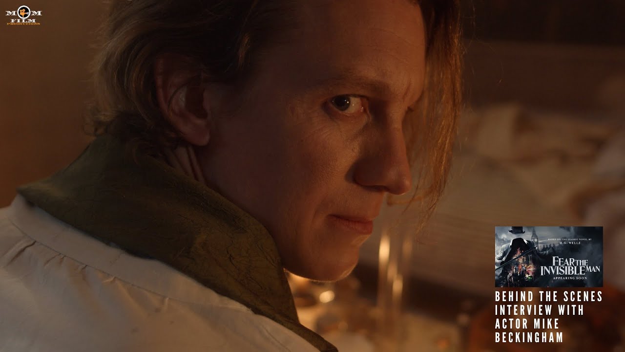 BTS interview with actor Mike Beckingham