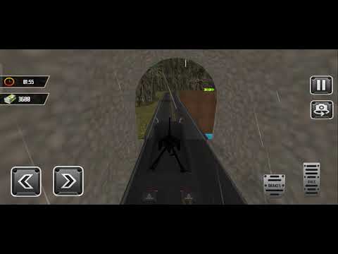 US Army Cargo Transport Truck Driving