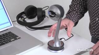 Video thumbnail for Blue Microphones Nessie USB mic Overview by Electronic Musician Magazine