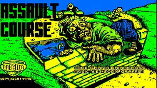 [Amstrad CPC] Assault Course - Longplay