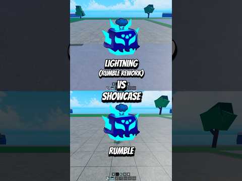Lightning (Rumble Rework) vs Rumble #dispecs #roblox #bloxfruits #bloxfruit