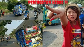 Download lagu PERINGATAN KERAS !!! Anisa ladies truck marah kepada para maniak mp3