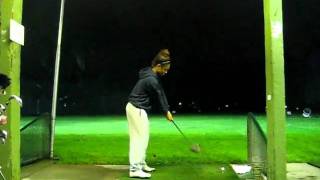 Troy Mullins Hitting Over the Fence