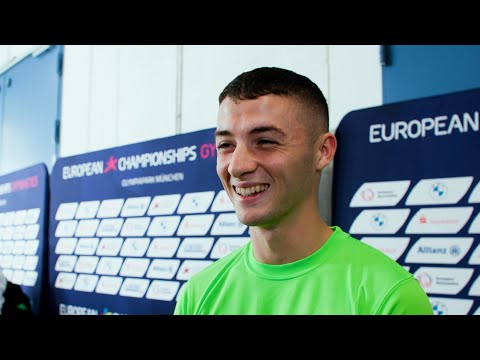 Rhys McClenaghan (IRL) - Interview - 2022 European Championships - Podium Training