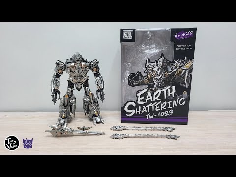 Baiwei Earth Shattering TW-1023 - MEGATRON - Transformers Studio Series Voyager Class Copy