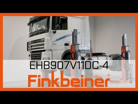 Colonnes élévatrices mobiles pour véhicules spéciaux - Roues jusqu'à 1490 mm