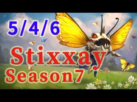 CLG Stixxay Kog'Maw ADC vs Varus Patch 7.20
