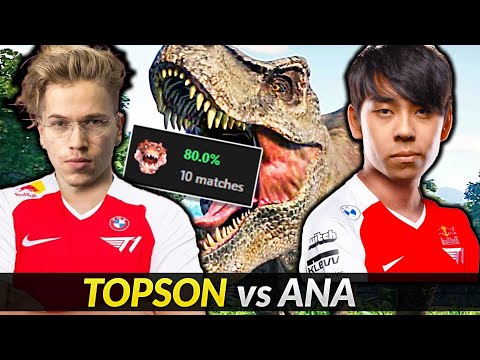 TOPSON uses his highest winrate hero against ANA & KUKU