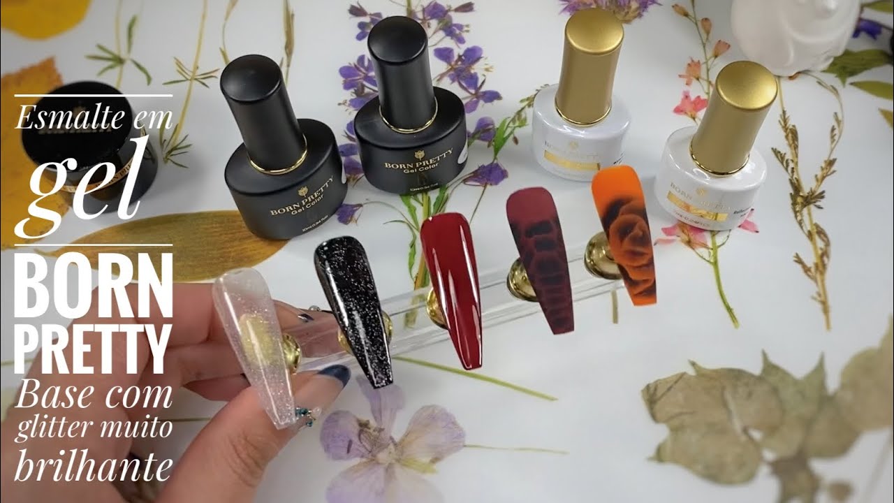 Watch Now Esmaltes em gel @BornPrettyBPS , esmalte com glitter que reflete o brilho ✨😍/Unboxing 🙌🏻 Esmaltes em gel @BornPrettyBPS , esmalte com glitter que reflete o brilho ✨😍/Unboxing 🙌🏻