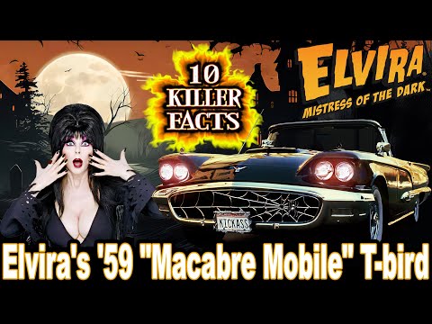 10 Killer Facts About Elvira's '59 "Macabre Mobile" T-bird - Elvira, Mistress of the Dark