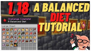 A Balanced Diet Minecraft Food List /all Food Tutorial 1.18