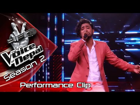 Arif Rauf "Maile Geet Chodi Aaye" - LIVE -The Voice of Nepal Season 2 - 2019