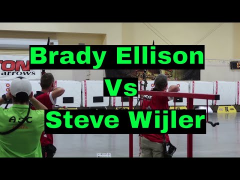 Brady Ellison Vs Steve Wijler Semifinal Match Indoor Archery Stage 4 Las Vegas 2018