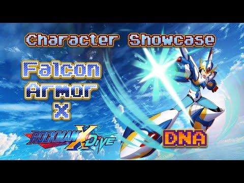 Mega Man X DiVE - Falcon Armor X (DNA) - Character Showcase