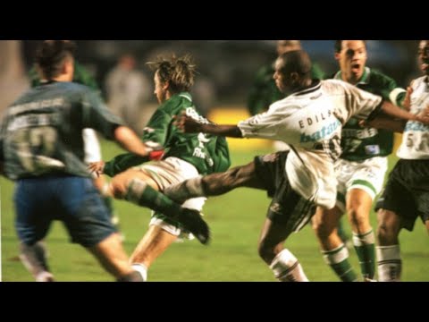 Embaixadinha e treta COMPLETA de Edilson contra o Palmeiras!