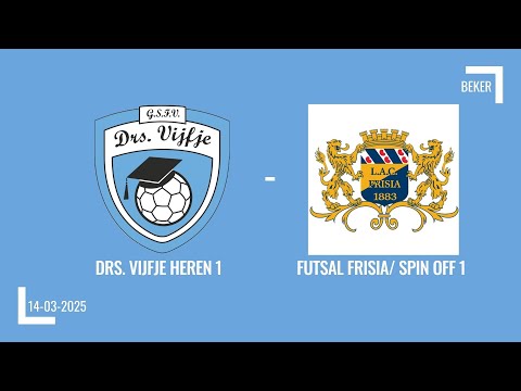 Drs. Vijfje 1 - Futsal Frisia 1 (14-03-2025)