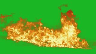 Green Screen HD - Fire chroma key