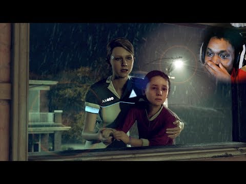OMG ALICE BABY CLIMB OUT THE WINDOW HURRY | Detroit: Become Human (Part 2)