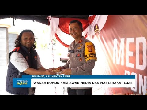 POLRES BONTANG DIRIKAN POSKO MEDIA CENTER BONTANG PRESISI