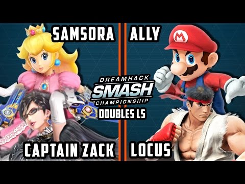 DHA 2017 SSB4 Doubles - C9 | Ally & Locus Vs. Captain Zack & Samsora - Smash 4 LS