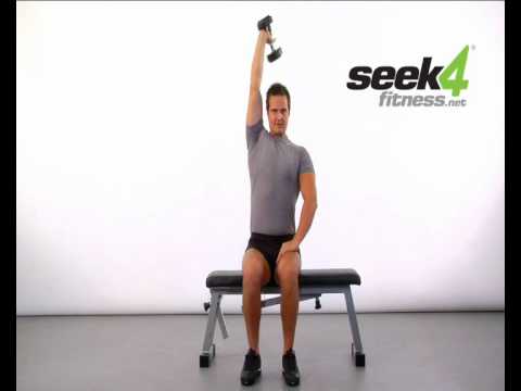 Dumbell one arm triceps extension - Seek4Fitness