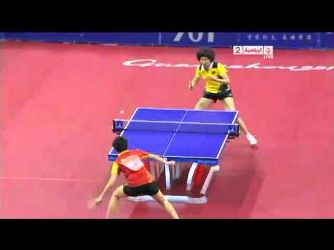 Asian Games 10 Li Xiaoxia Guo Yue