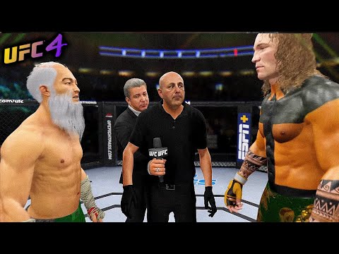 Old Bruce Lee vs. Anaconda (EA sports UFC 4)