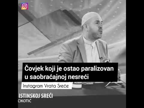 Čovjek koji je ostao paralizovan u saobraćajnoj nesreći | Aljo ef. Cikotić