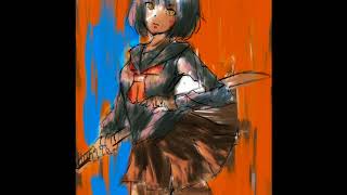 カタナ女子描いてみた。