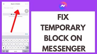 How to FIX Temporary Block On Messenger (2022)