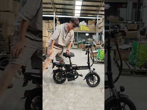 Mini Size Folding Electric Bicycle  Electric City Bike Foldable Electric Bike Ebike Life
