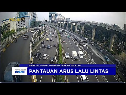 NTMC POLRI - PANTAUAN ARUS LALU LINTAS SORE 07/10/2025