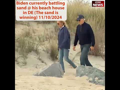 Biden is currently battling the sand, gonna see Trump on Wednesday, still a 'threat to democracy'?