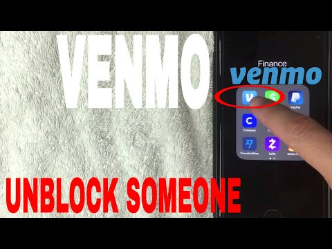 YouTube video about: How do you unblock someone on venmo?