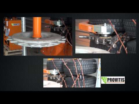 La machine à tirer les sarments VSE 430 par Provitis