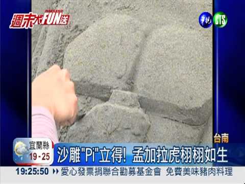 "Pi"案叫絕! "李安"蒞臨沙雕節