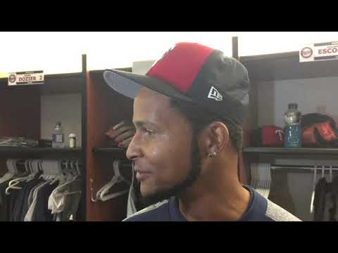 Twins RHP Ervin Santana on the eve of his first MLB start of 2018