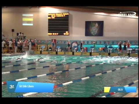 Serie 4 dei 50 Stile Libero  Assoluti Femmine Master - Campionati Regionali Masters 2014 di Veneto